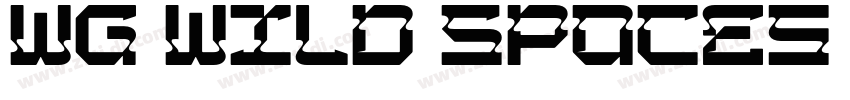 WG Wild Spaces Regul字体转换 WG Wild Spaces Regul字体转换